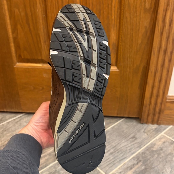 New Balance 991 Brown Sneakers size 7.5, W991BGW Made In England - Picture 11 of 14